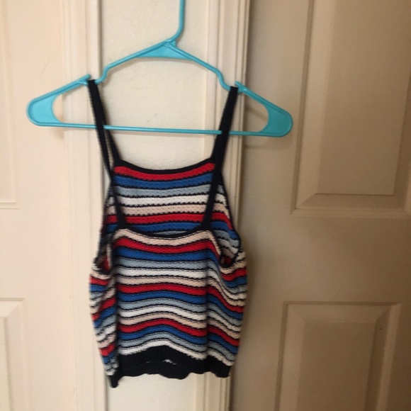 Colored knit tank top - Picture 2 of 4